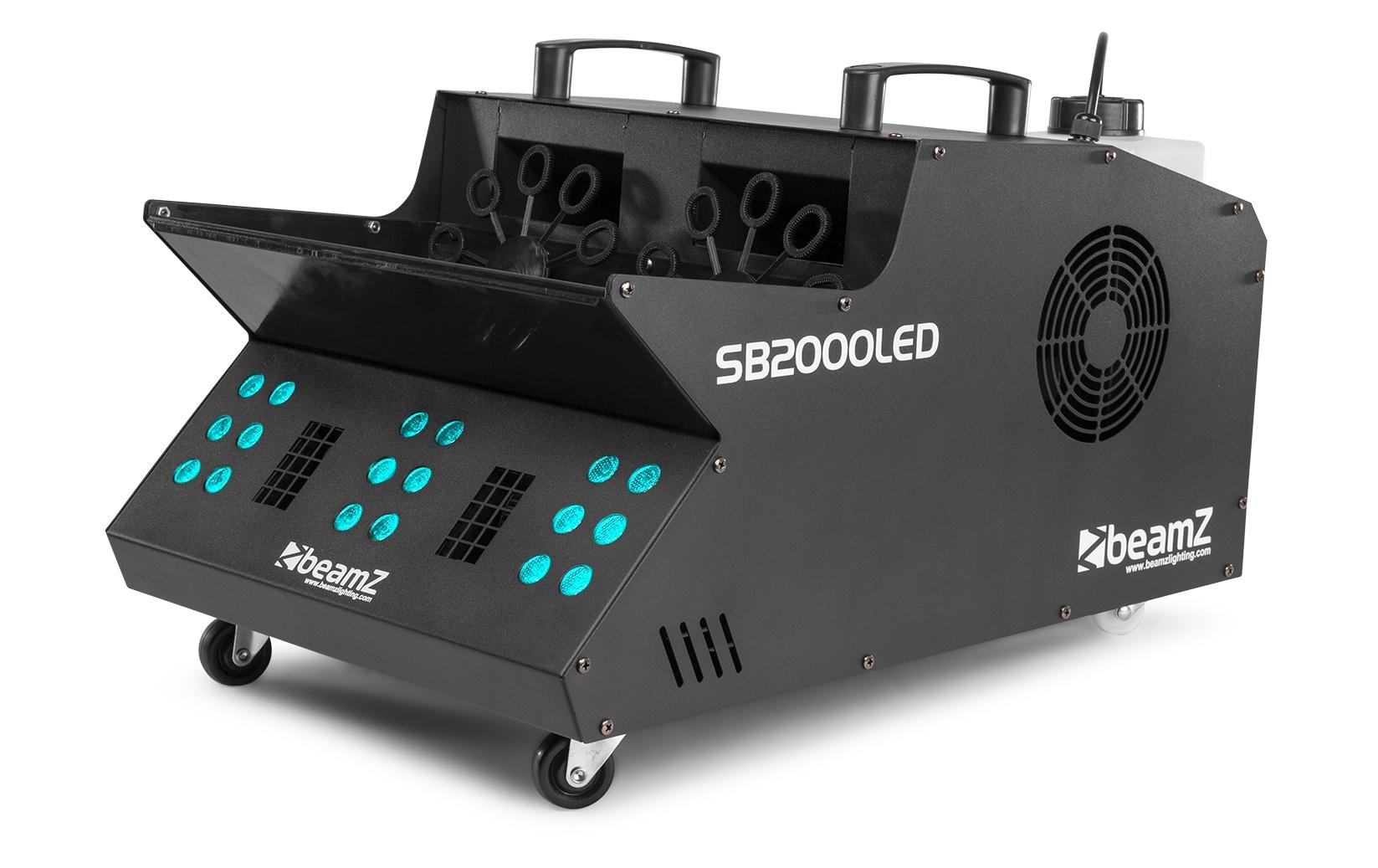 Seifenblasen-/Nebelmaschine SB2000LED<br>Nebel- und Seifenblasenmaschine mit LED-Beleuchtung