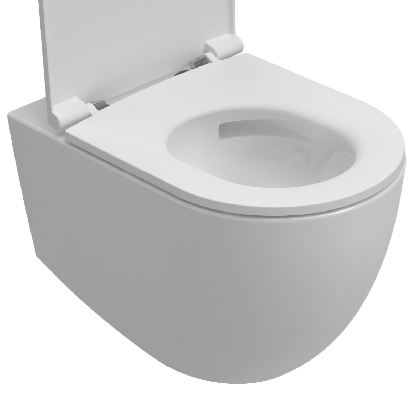 Isvea Infinity toiletpot met tornado flush wit mat