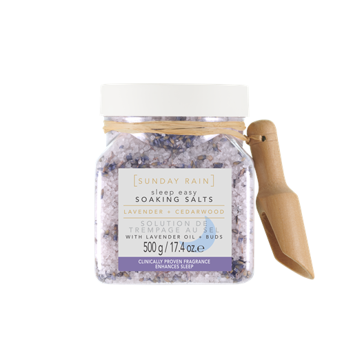 Sunday Rain Sleep Easy Badesalt, Lavendel, 500 g