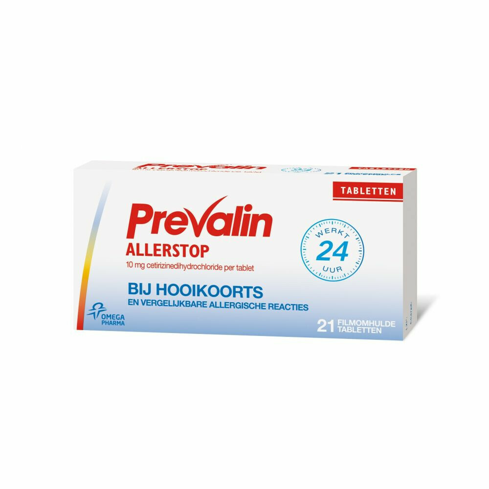 Prevalin Allerstop Cetirizine21 tabletten