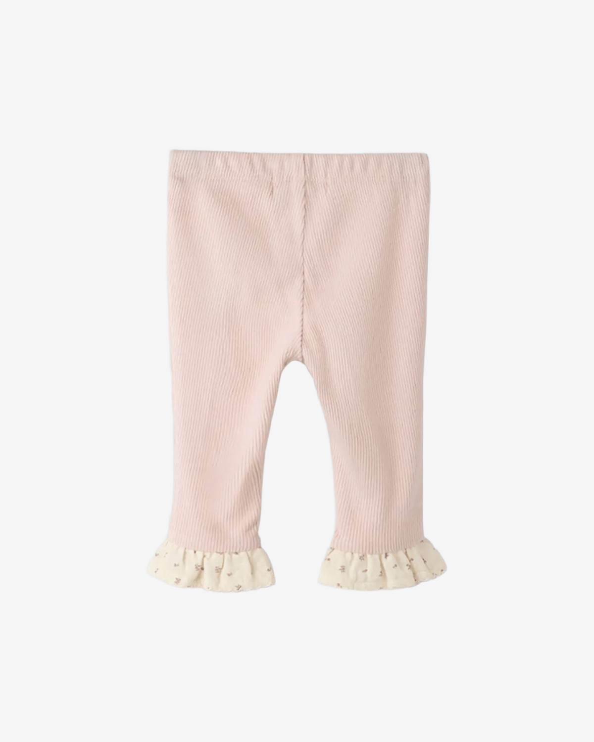 Leggings Baby m/ Volangdetaljer – Øko Bomull | NBFTRINE SLIM LEGGING LIL