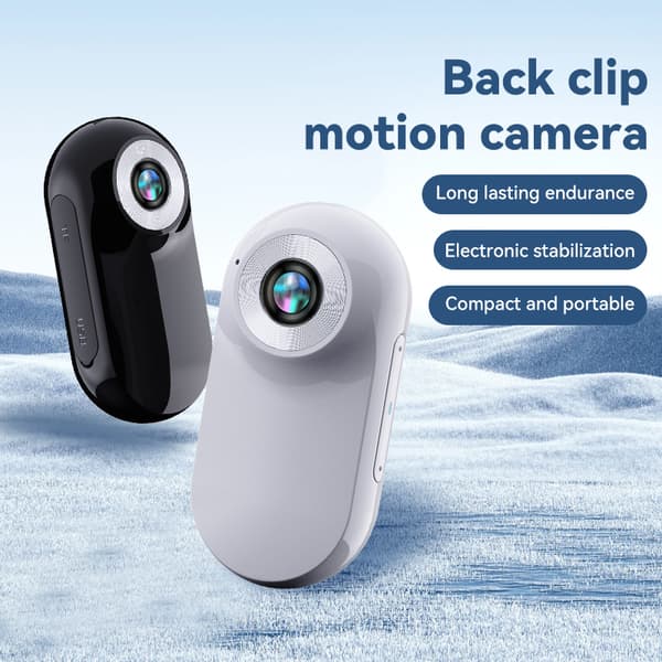 Magnetisk tommel actionkamera med silikonkrage og 32 GB TF-kort