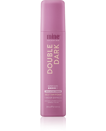 MineTan Self Tan 1 Hour Express Self Tan Foam Double Dark 200ml