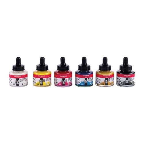 Talens AMSTERDAM All Acrylics Ink Basis-Set