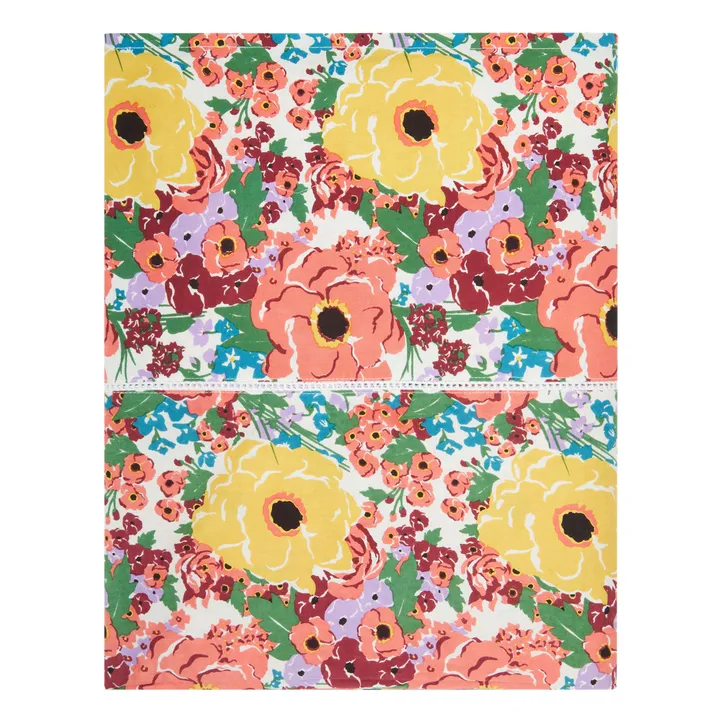 Lucas du Tertre Nappe Helen Flower | Blanc
