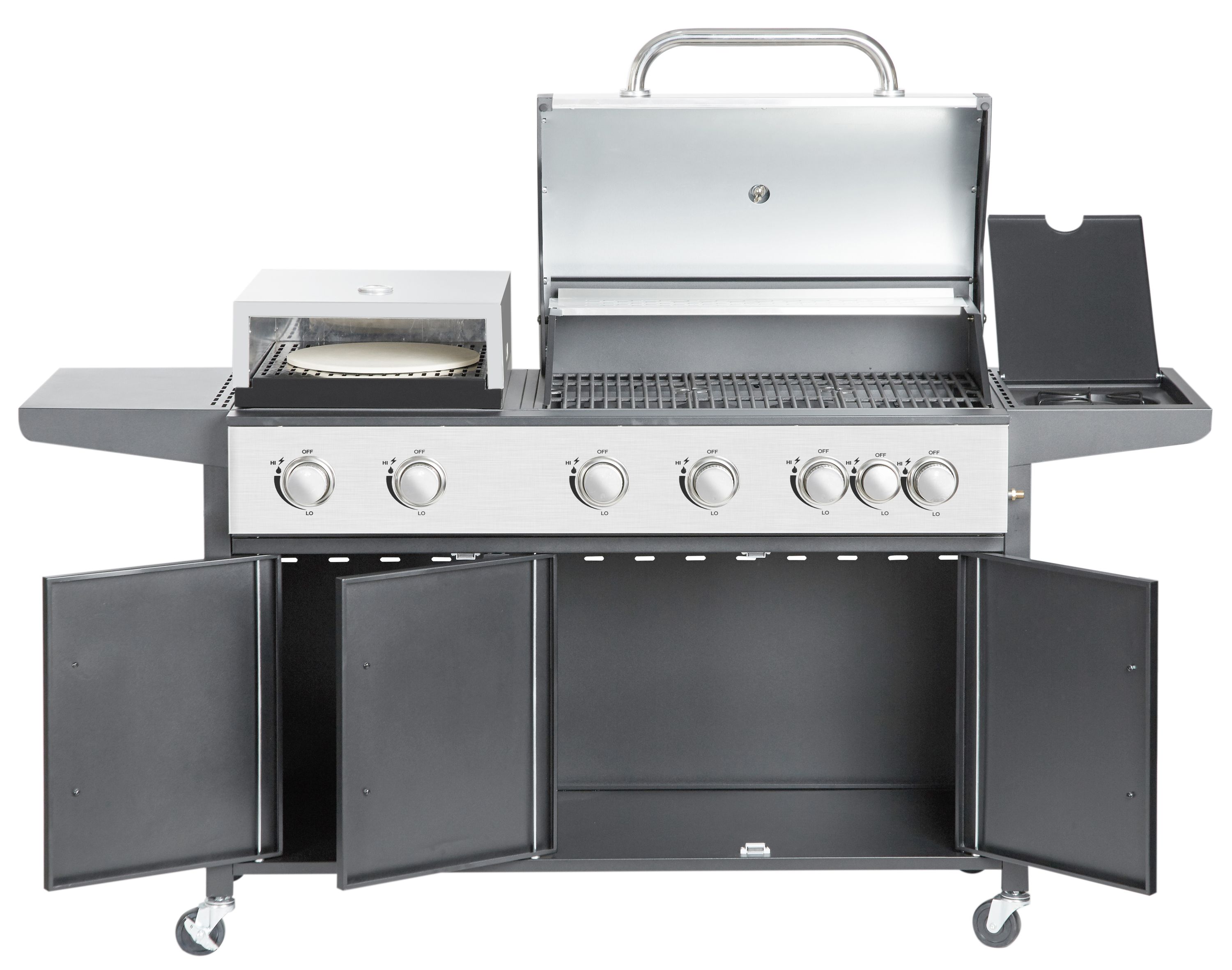 Pizza Kombigrill 7 Brenner