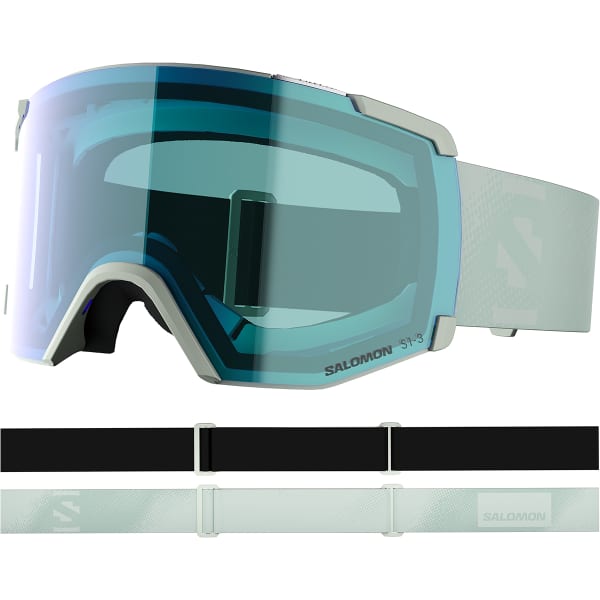 Masque de ski SALOMON S/VIEW PHOTO WHITE MOSS