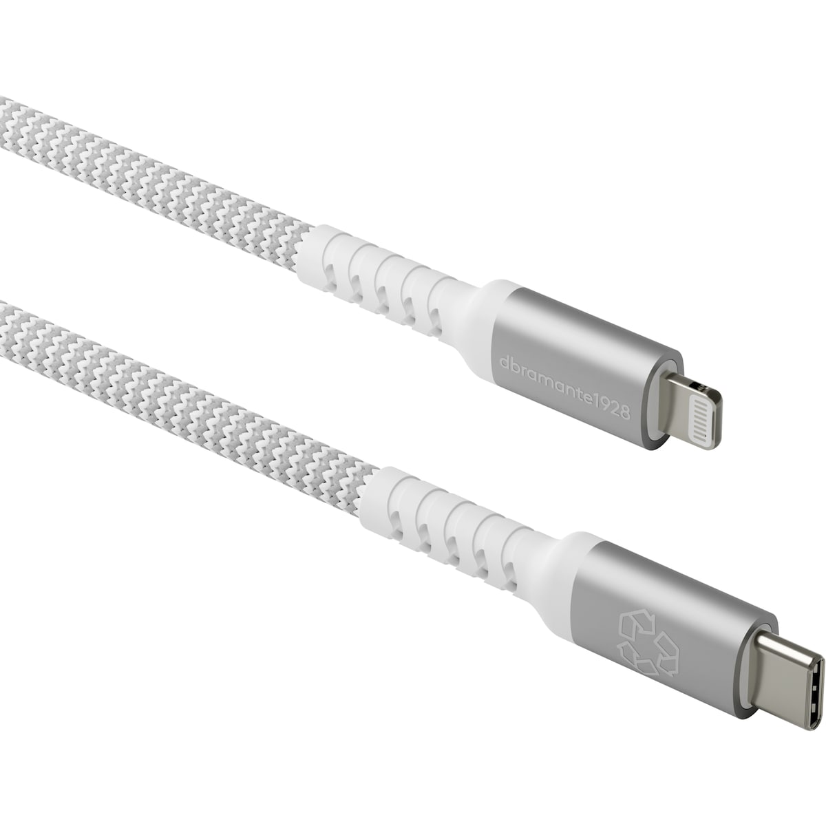 Dbramante1928 flettet USB-C til Lightning-kabel 2m