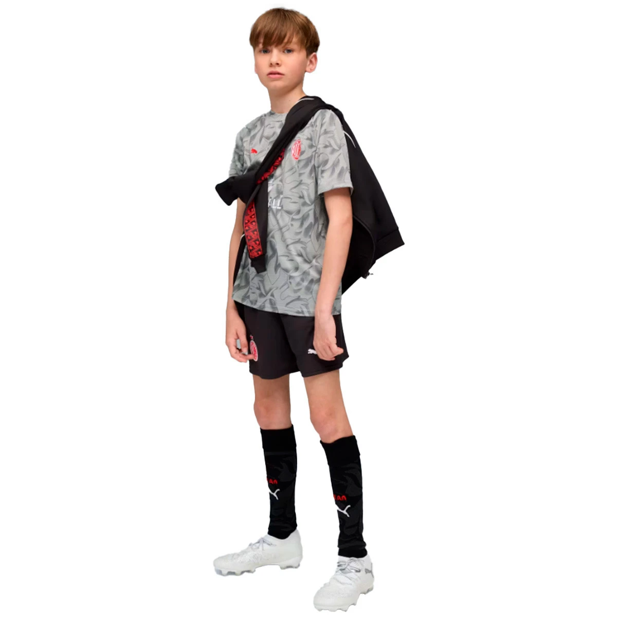 Camisola Puma AC Milan Pre-Match 2025-2026 Criança