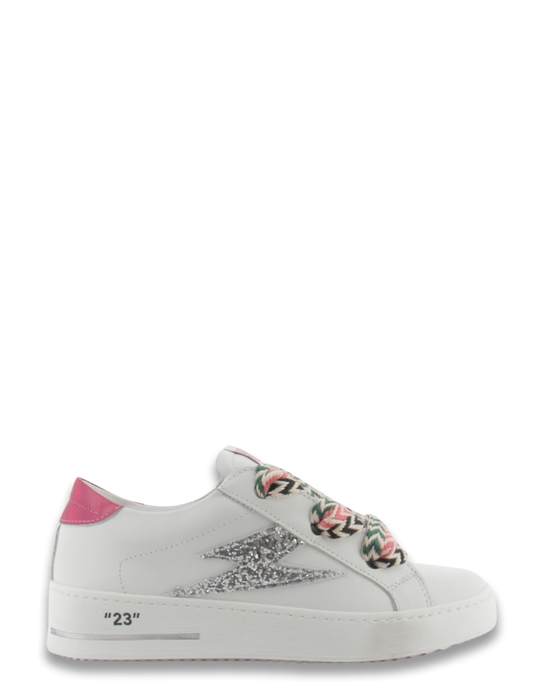 semerdjian Baskets de Ville Femme Rosy Blanc/Rose