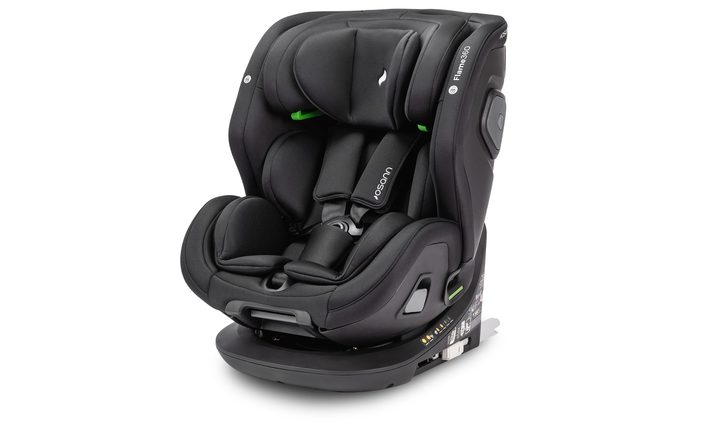 Osann Autokindersitz »Flame360 All Black«