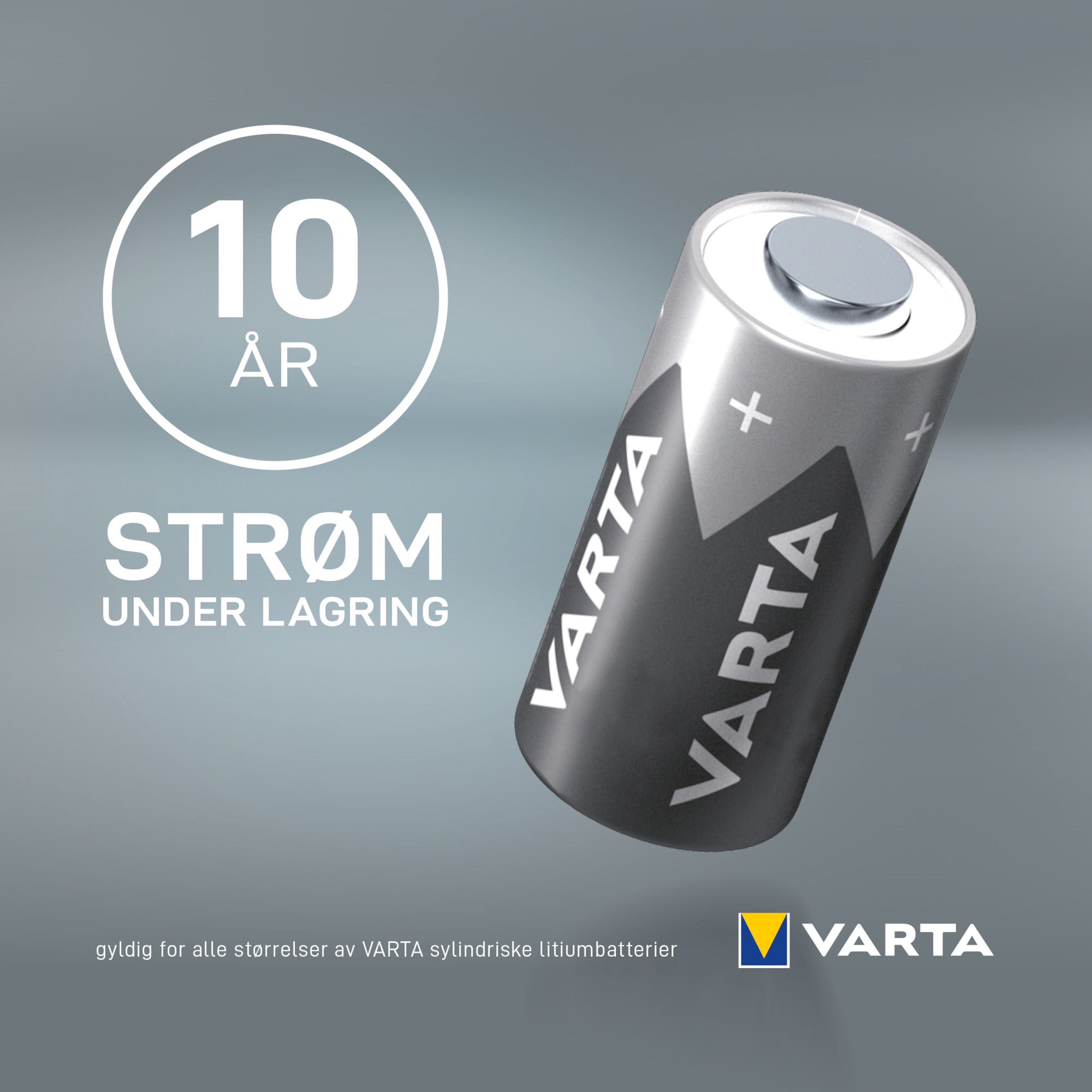 Varta Litiumbatteri CR123A 2-pk.