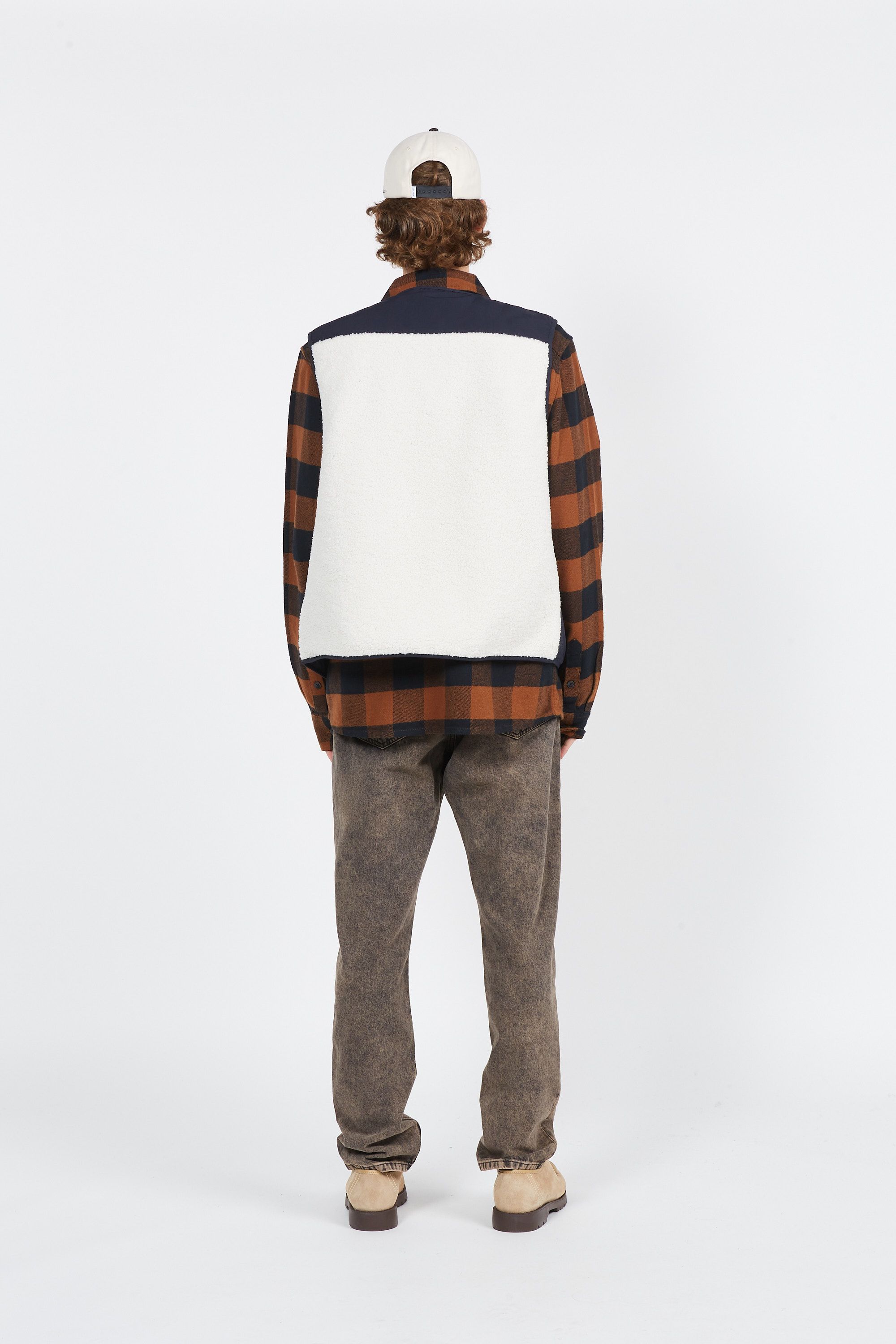 EDMMOND STUDIOS Veste  SHEARLING VST Beige