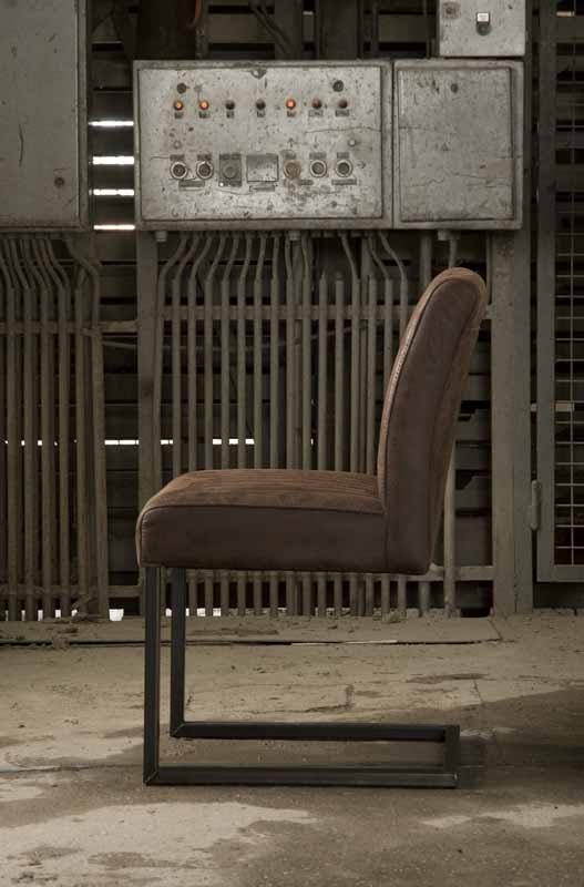 Eetkamerstoel Ferro Groen met arm (4 stoelen)