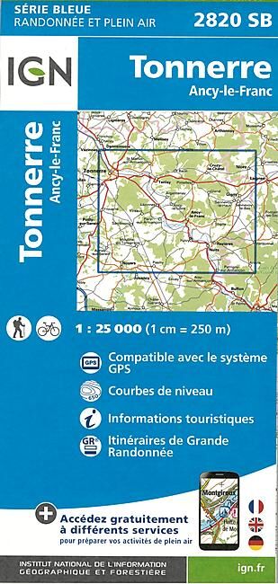 IGN - 2820 SB TONNERRE 1 25 000