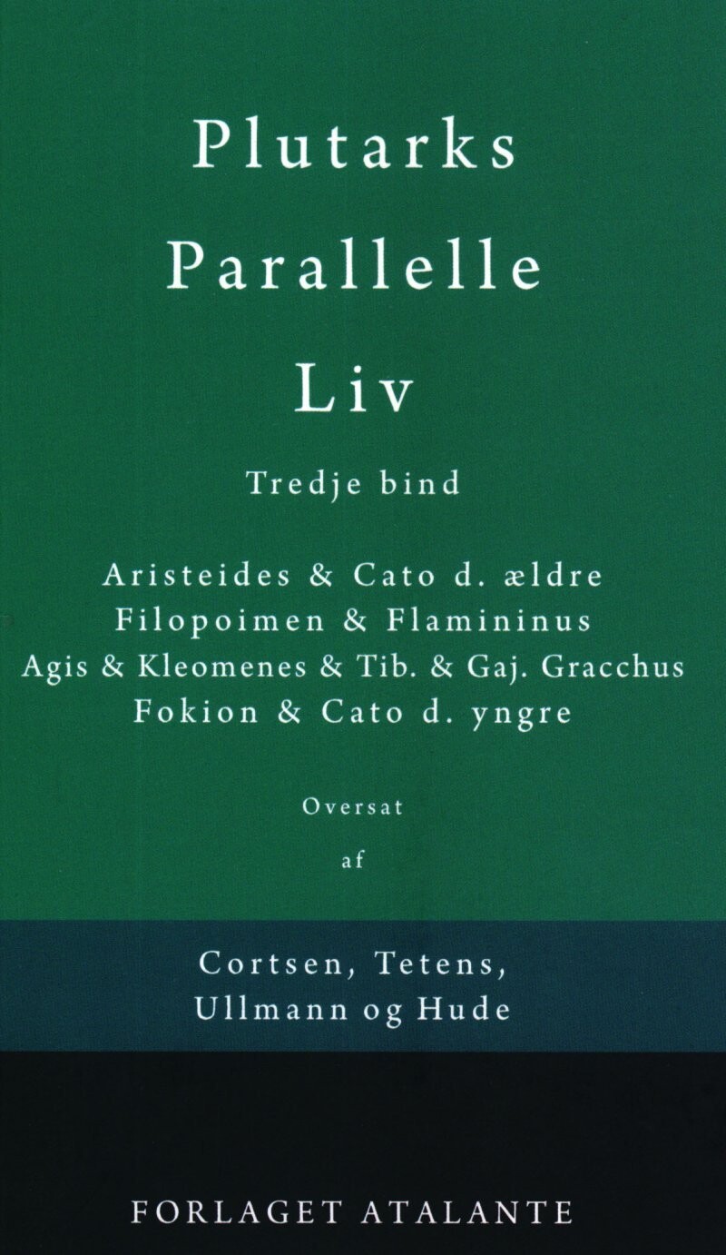 Plutarks Parallelle Liv 3 - Plutark - Bog