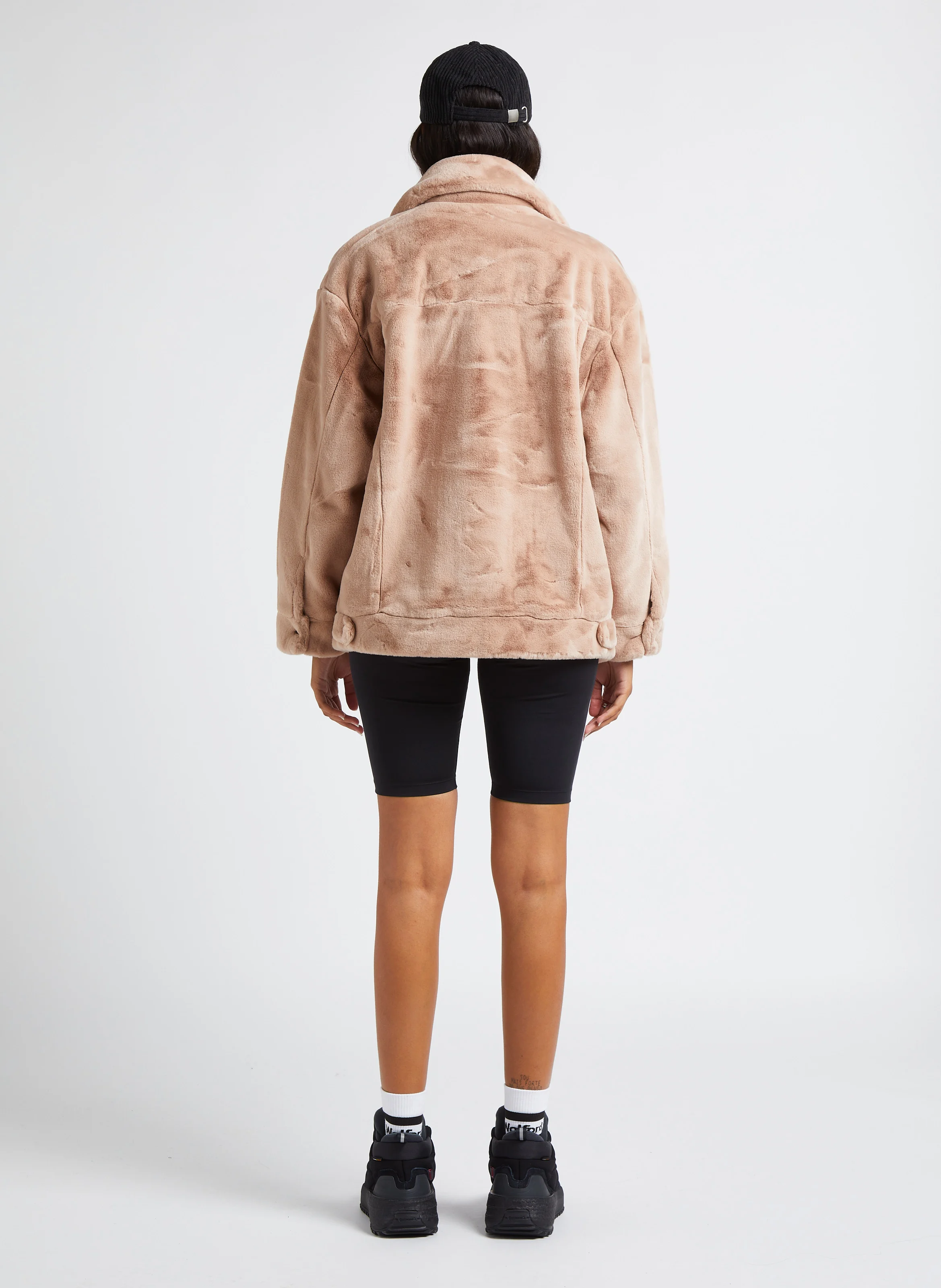 X_PLRBOOST PUFFER - Baskets montantes en cuir | Noir