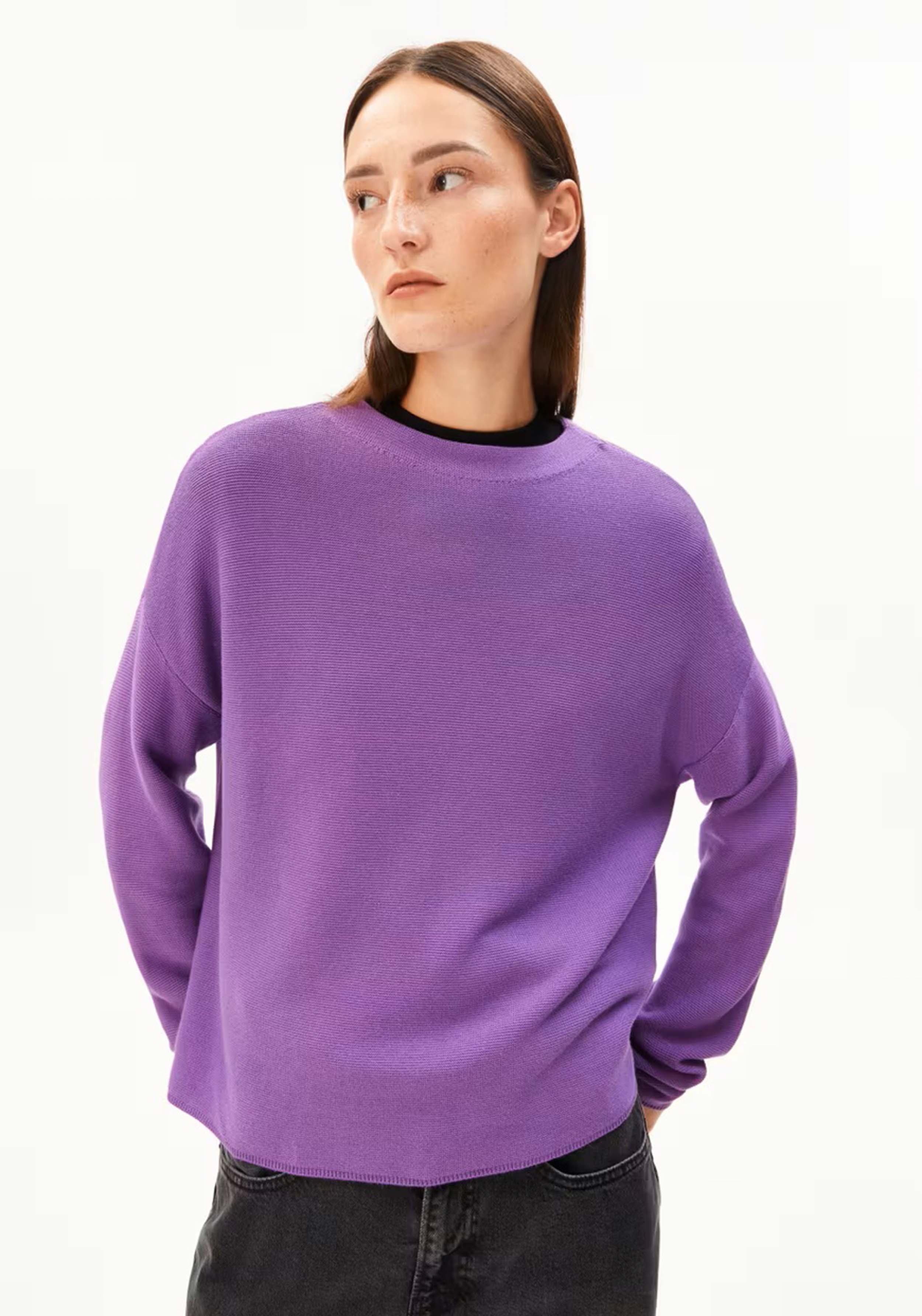 Armedangels Pullover Merinaa Links Links Orchid
