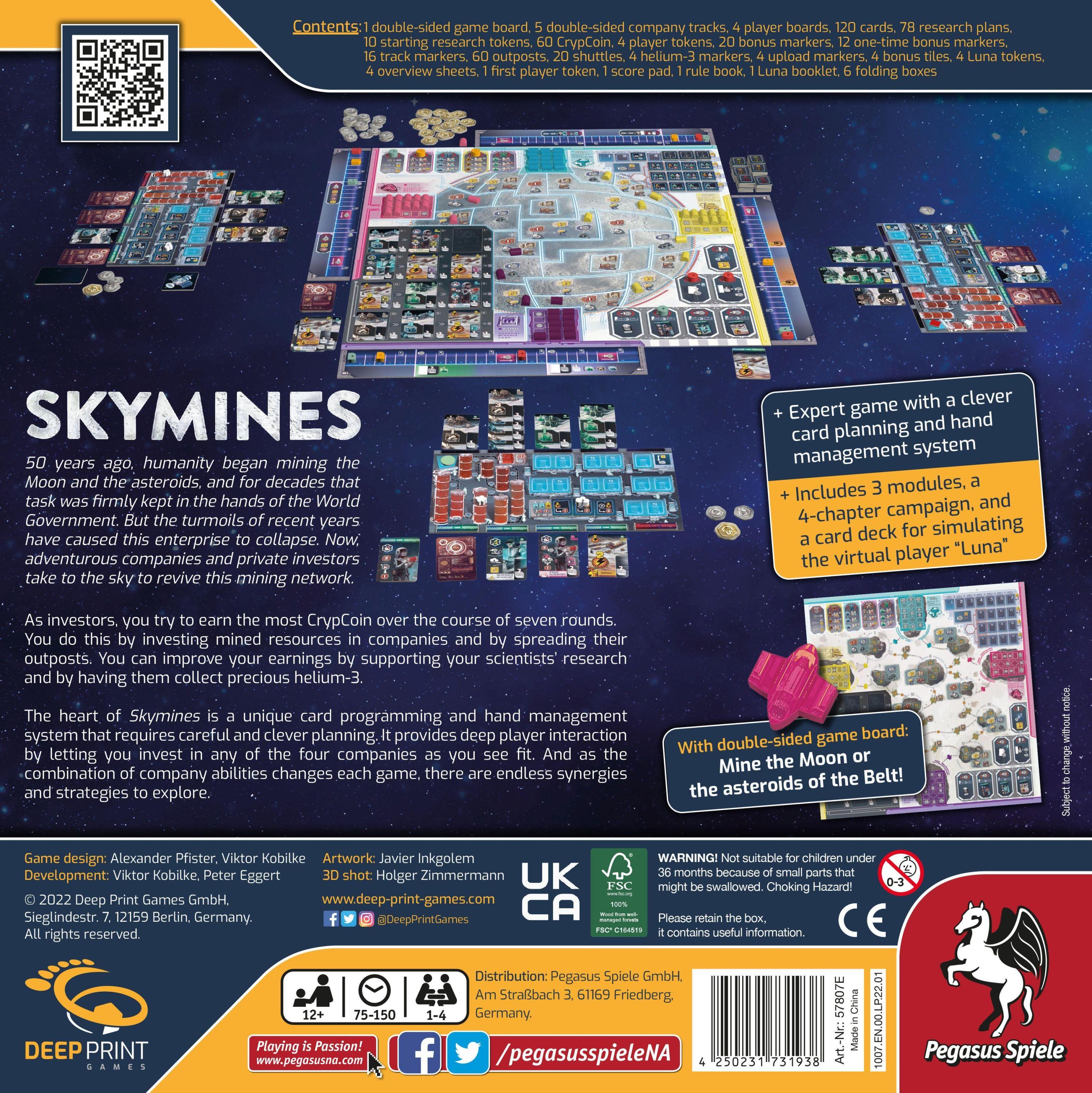Skymines, englische Ausgabe (Spiel)