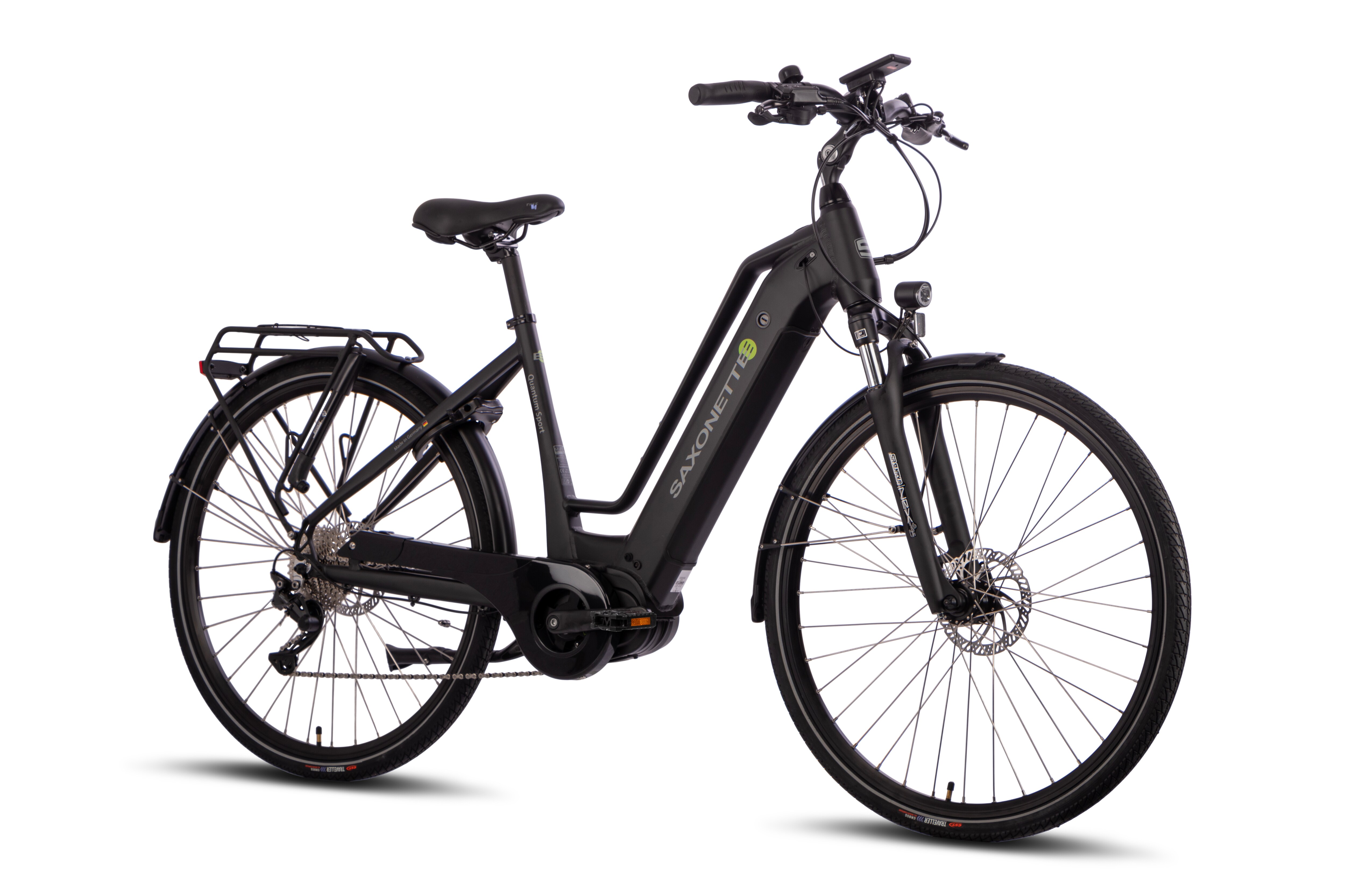 Quantum Sport Lady 10 Gang Bafang Mittelmotor Scheibenbremsen