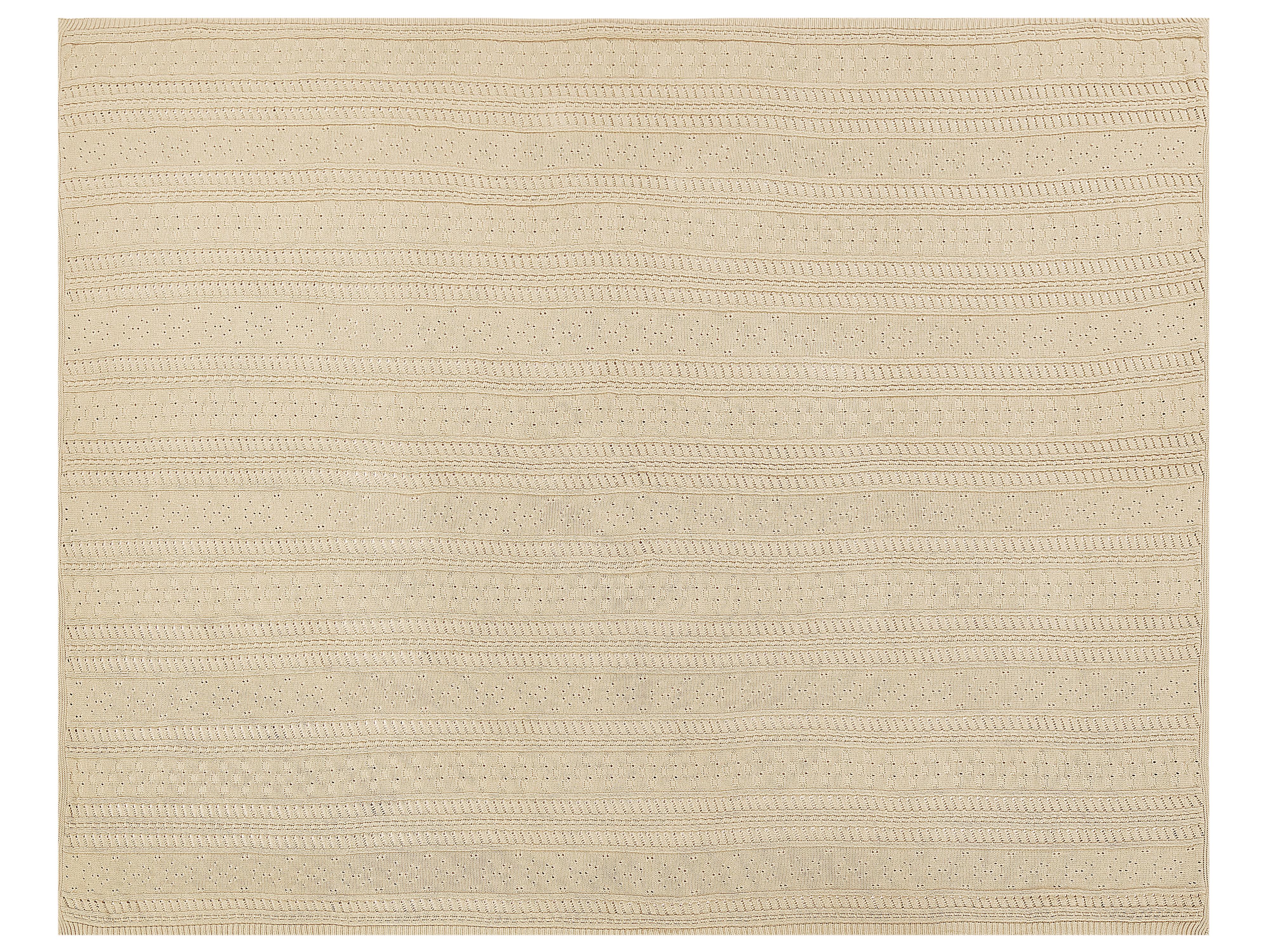 Sprei DAULET Katoen 150 x 200 cm Beige