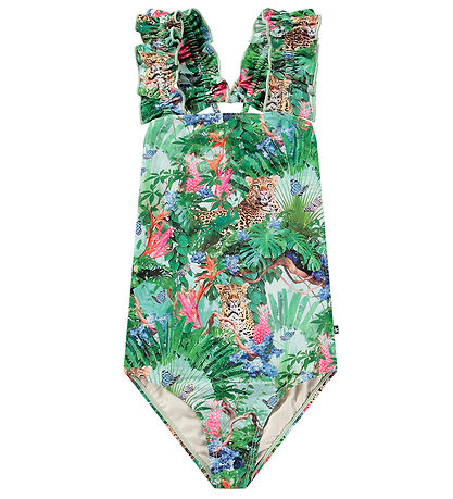 Molo Bådedragt - UV50+ - Nitika - Green Tropical