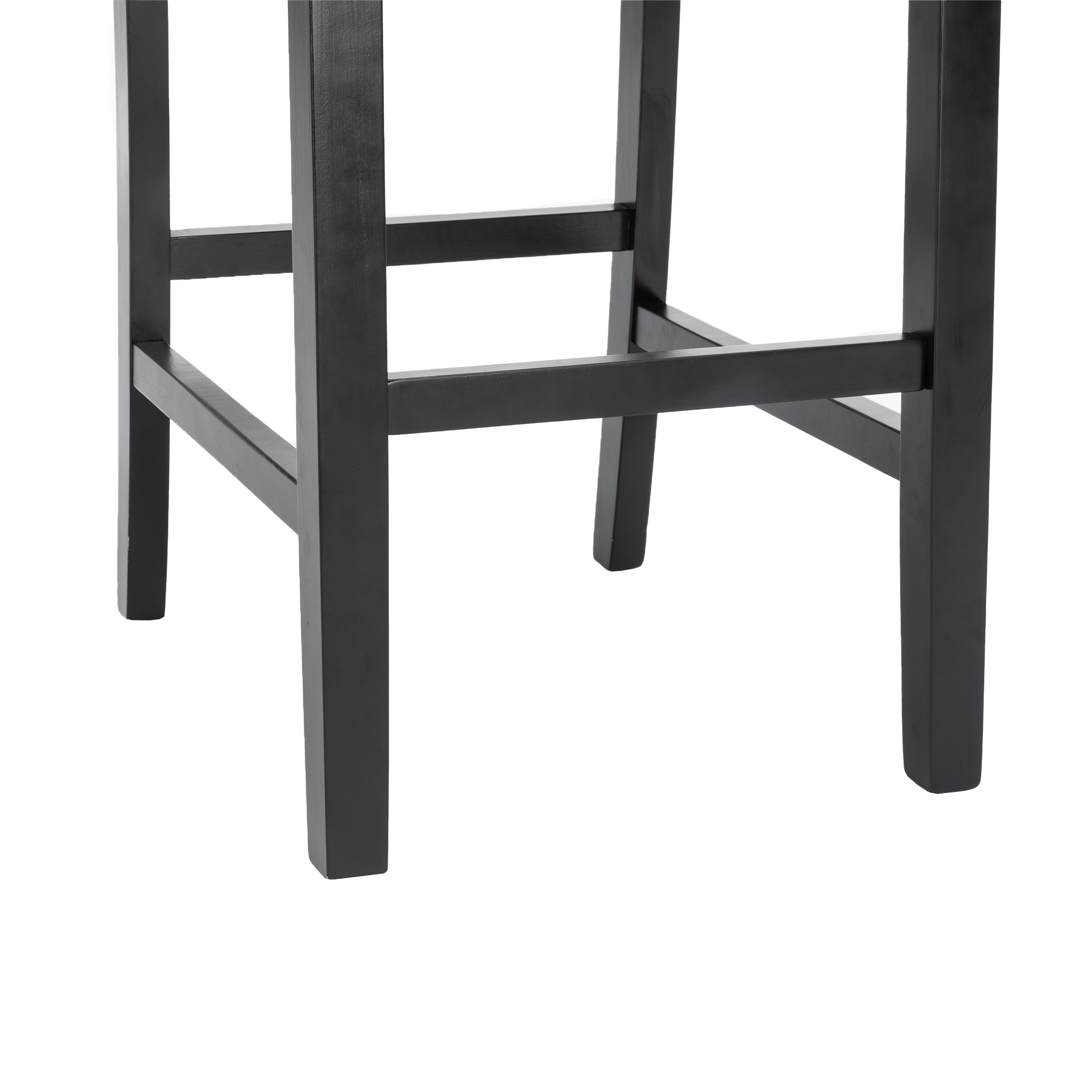 Barhocker WADE 2er Set grau/schwarz