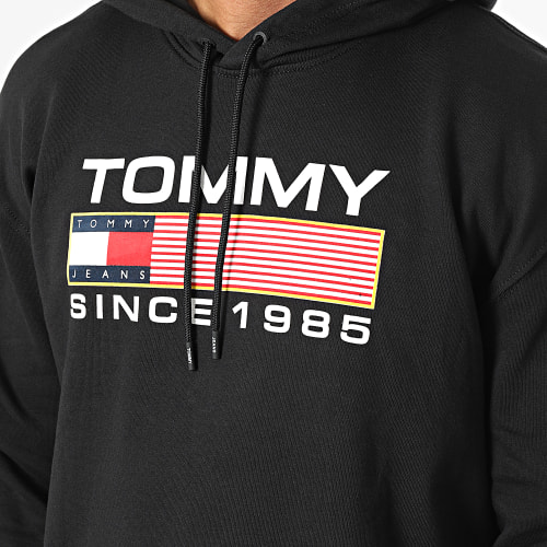 Sweat Capuche Regular Athletic Logo 5009 Noir