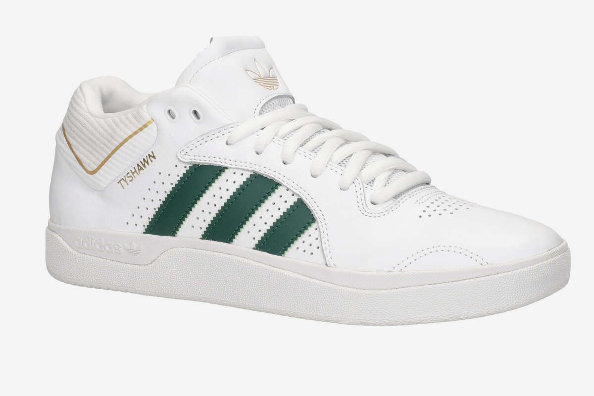 adidas Skateboarding Tyshawn Schuh (white dark green bluebird)