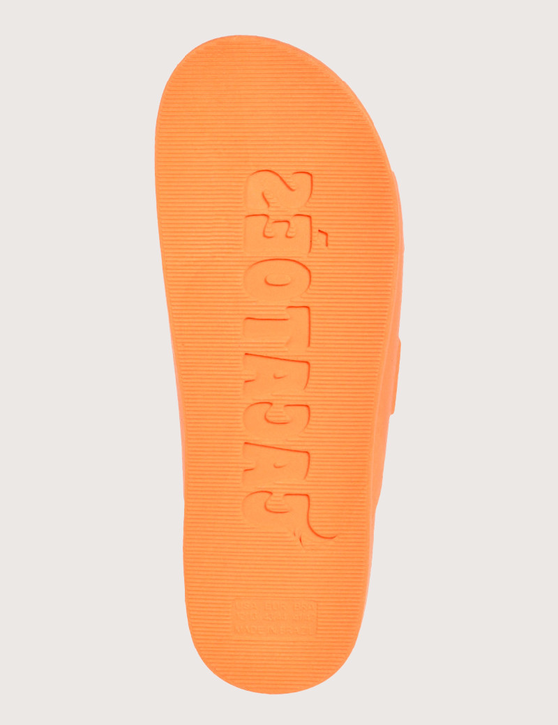 CACATOES SANDALES FEMME BAHIA ORANGE FLUO
