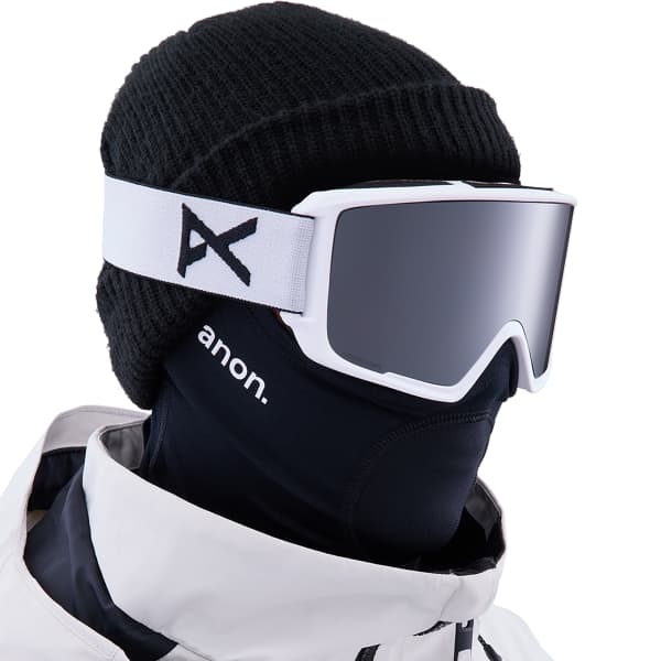 Masque de ski ANON M3 MFI W/SPR WHITE/PRCV SUN ONYX