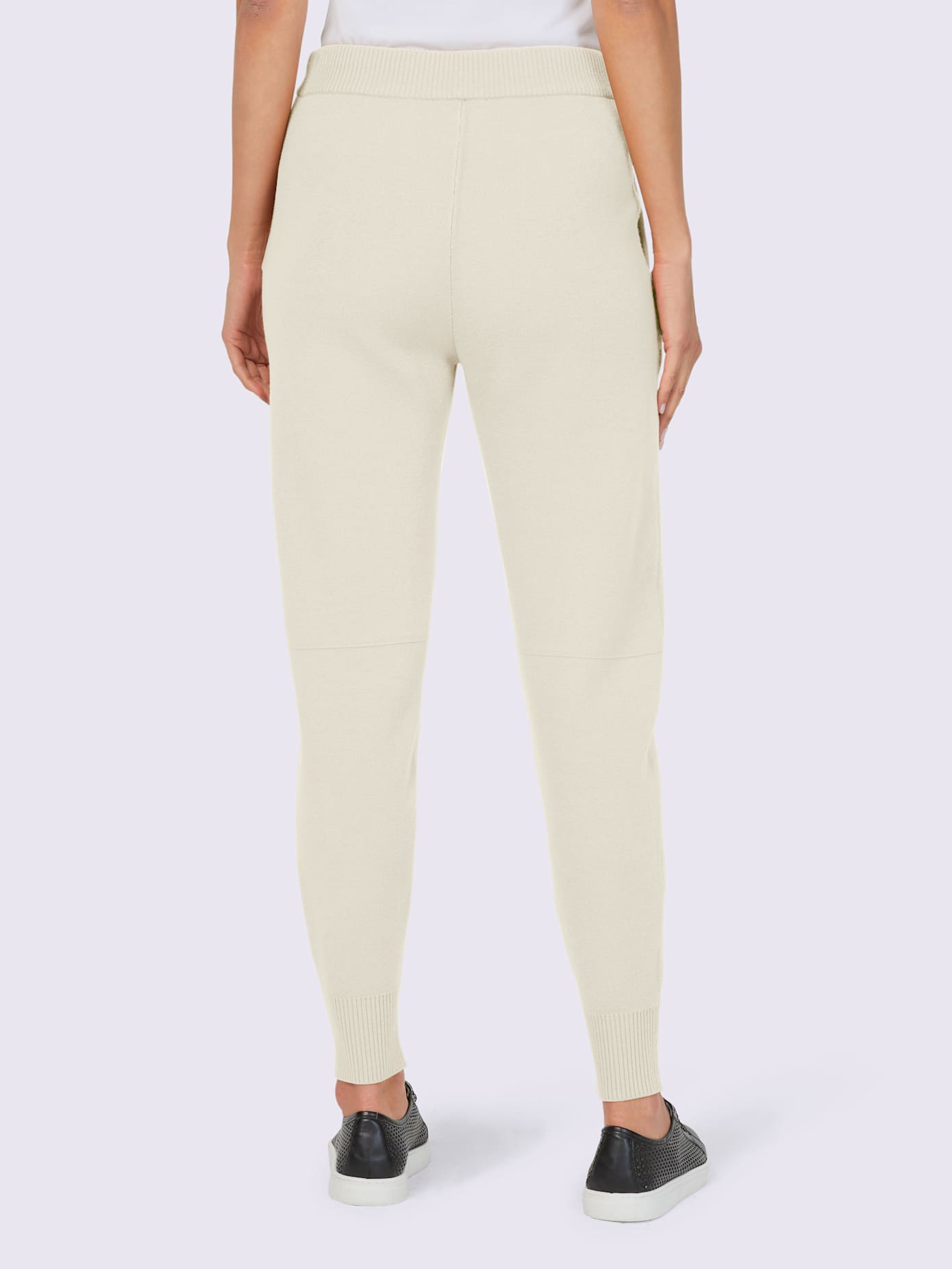 Pantalon en tricot 50% viscose