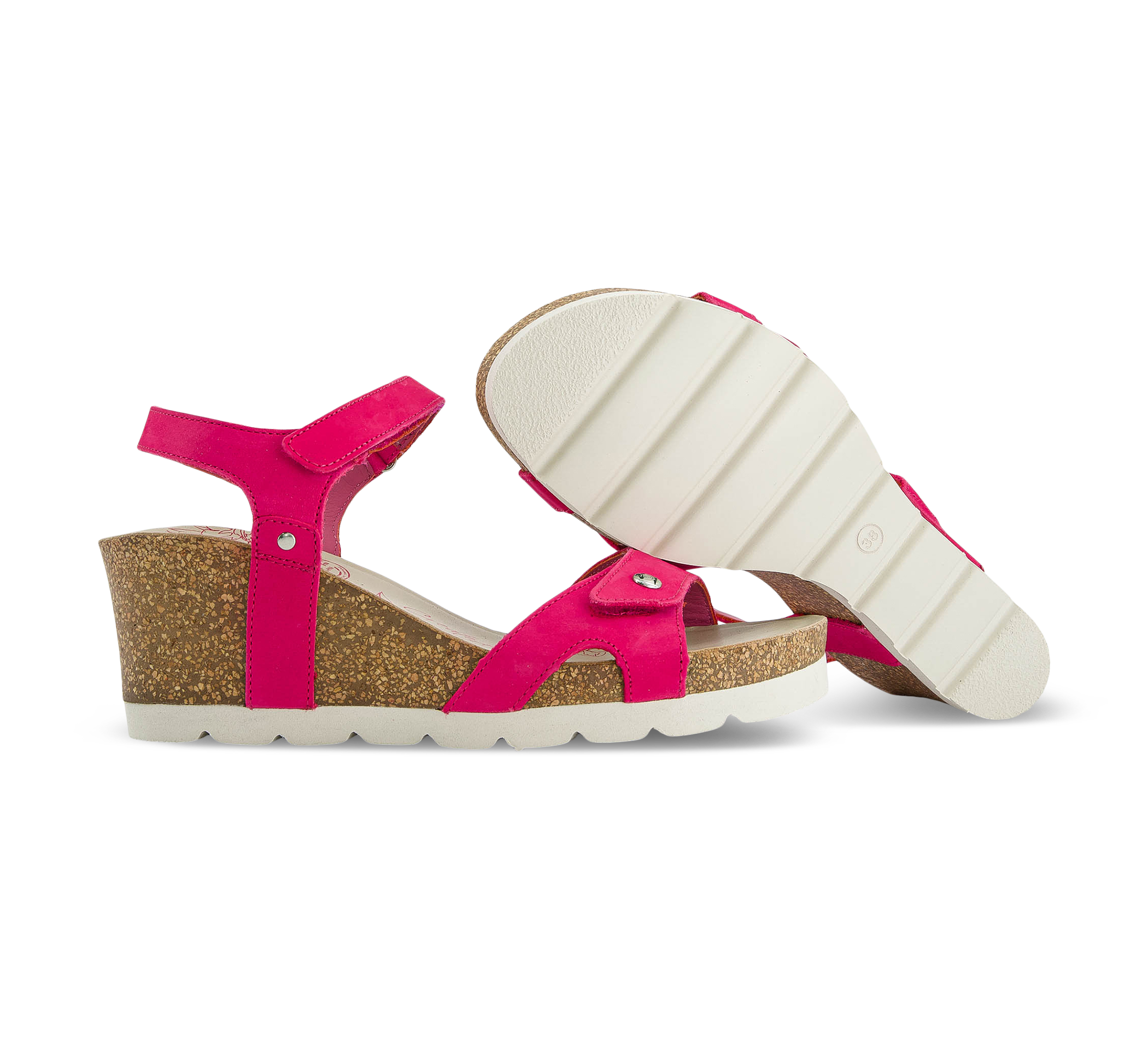 Panama Jack Keilsandaletten pink