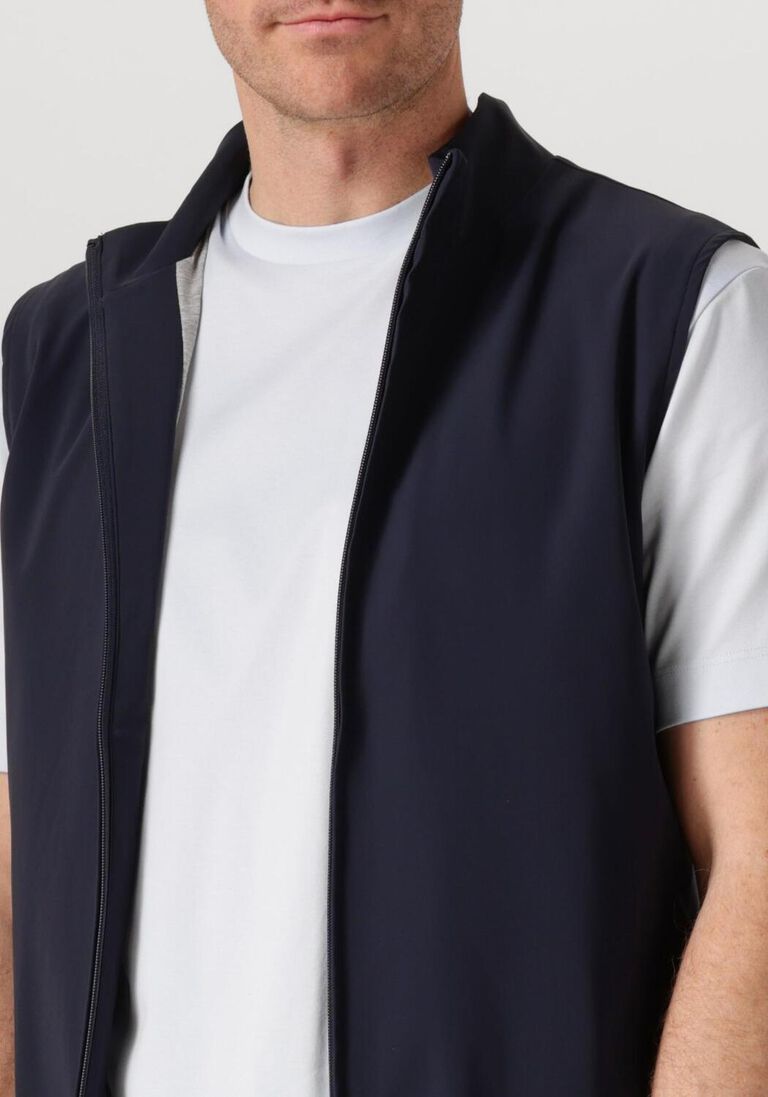 donkerblauwe ferilli bodywarmer classic bodywarmer double
