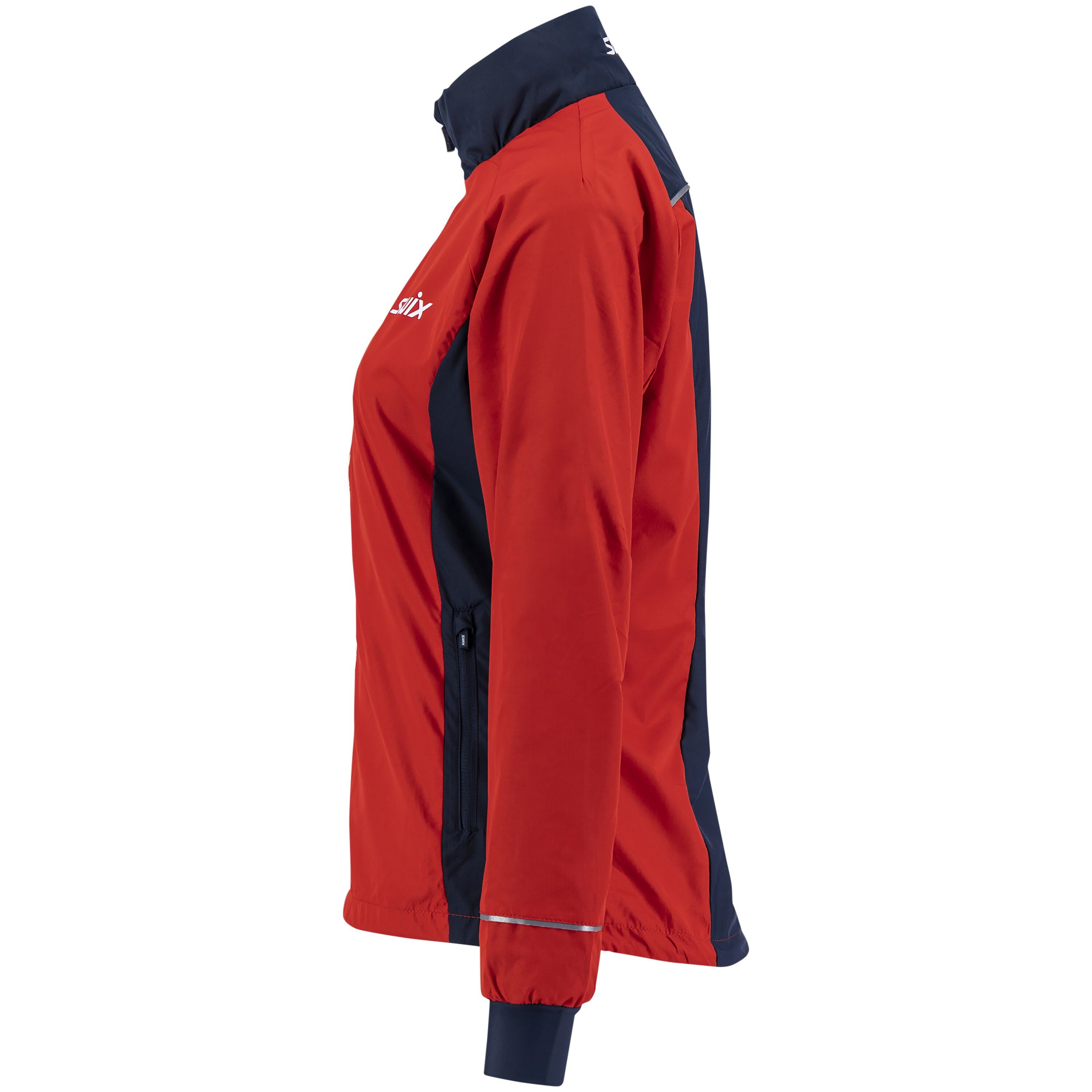 Trails Jacket Dame Dark Navy/Swix Red