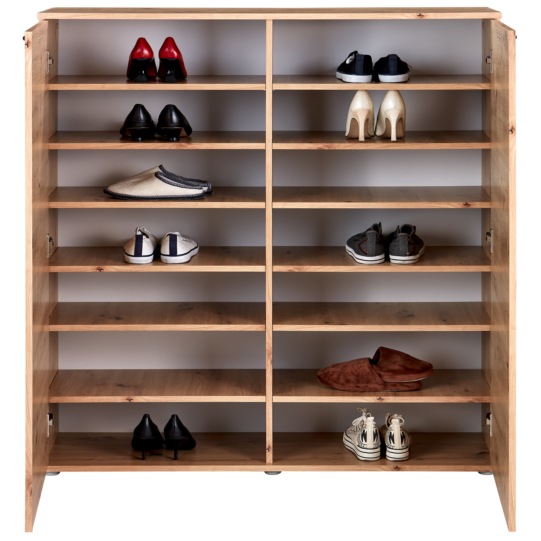 Schuhschrank - Artisan Eiche - 125 cm
