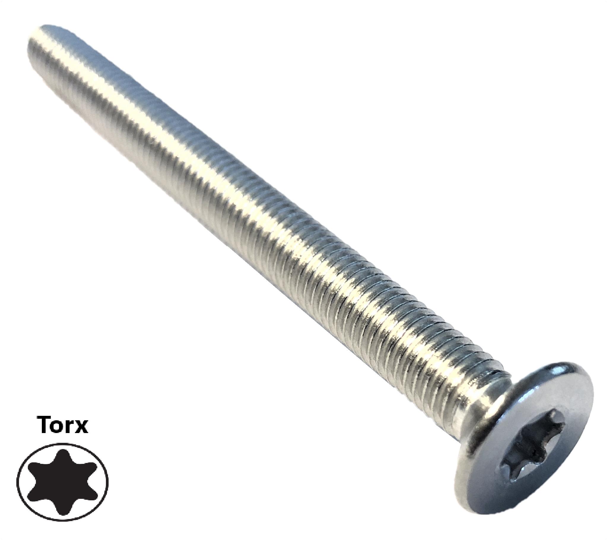 Side Shore Vis Foil - Torx - Inox - M8 / 85 mm
