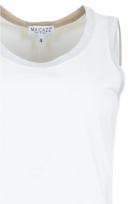 Maicazz ecru dames top