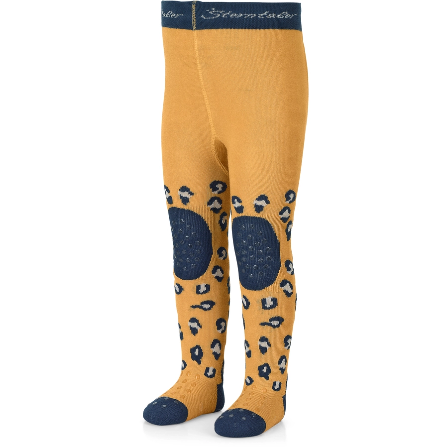 Sterntaler Krabbelstrumpfhose Leopard mattgelb