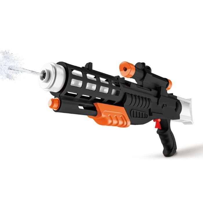 Vandpistol - Sort & Orange (58 cm)