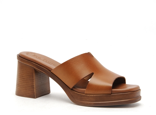 Eva frutos mules et sabots talons femme 3601 marron