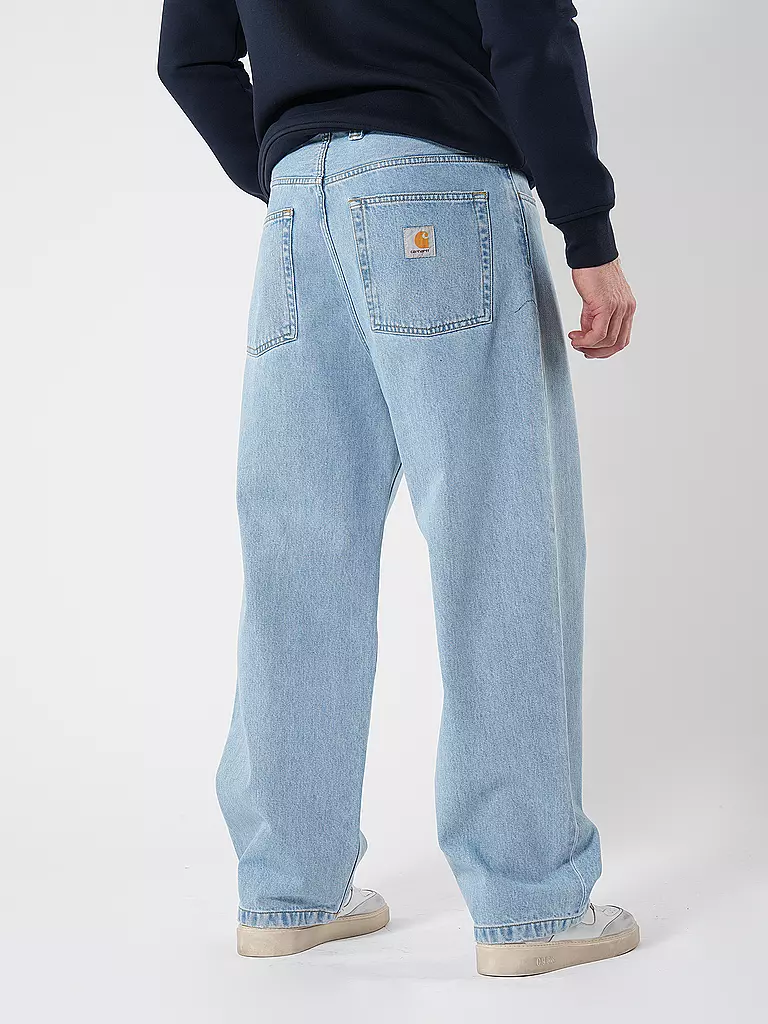 CARHARTT WIP Jeans Baggy Fit BRANDON hellblau