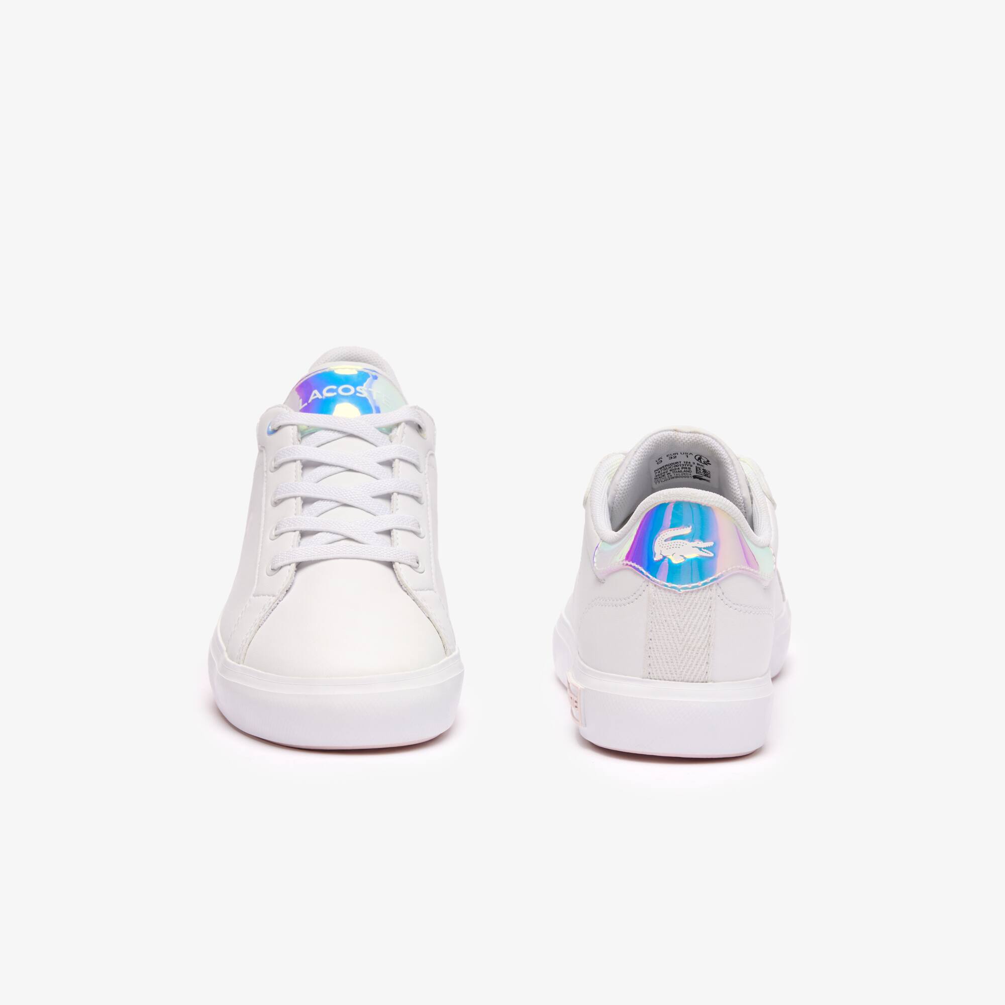 Sneakers Powercourt enfant Sneakers - Blanc - Lacoste - Enfant