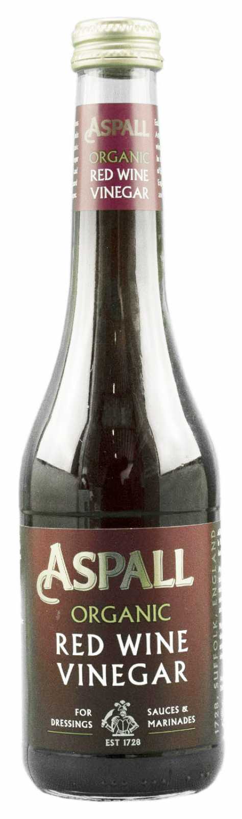 Vinagre de Vinho Tinto Orgânico Aspall 350ml