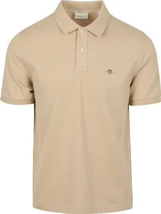 Gant Shield Piqué Poloshirt Sand 2210-277 kopen
