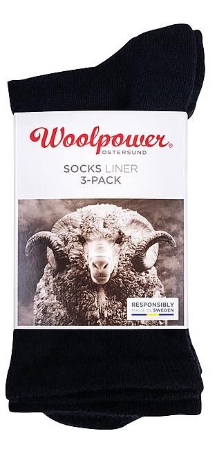 WOOLPOWER - CHAUSSETTE DE VILLE LINER CLASSIQUE PACK