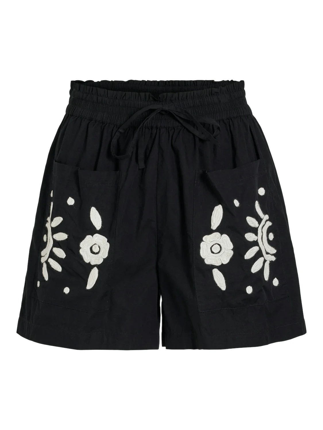 Vila  Vibetta shorts - Black Beauty