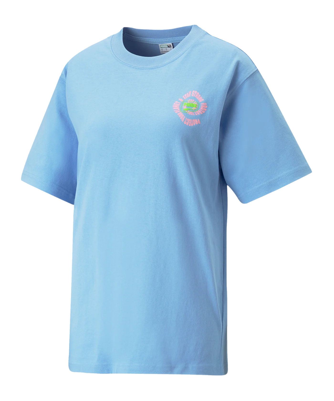 PUMA DOWNTOWN Relaxed Graphic T-Shirt Damen F93