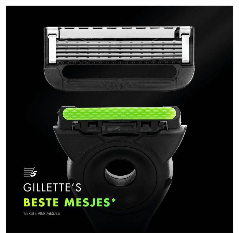 Gillette Navulmesjes Voor GilletteLabs - Exfoliating Bar En Heated Razor - 6 Scheermesjes