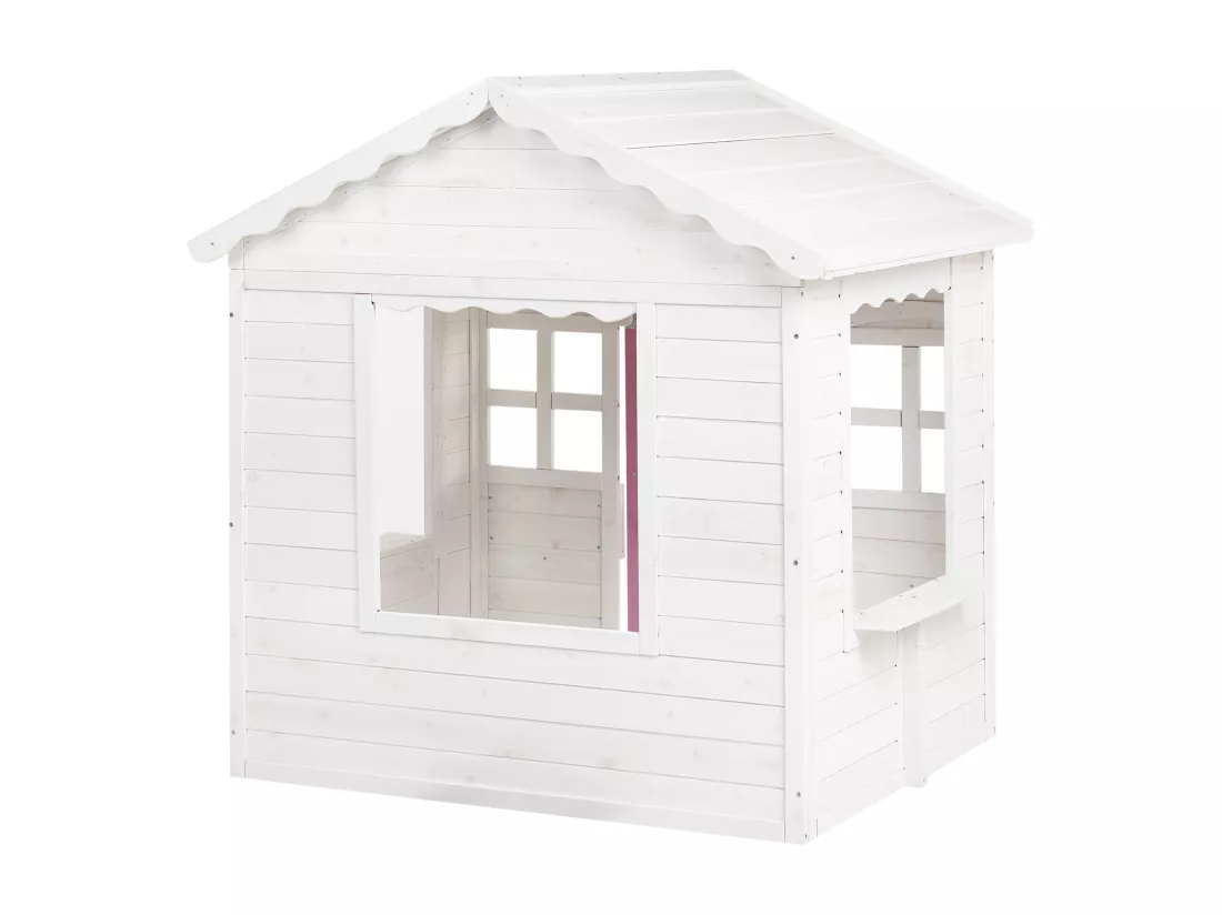 Cabane de jardin pour enfants NIKAIA Blanc